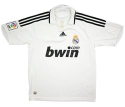 2008-09 REAL MADRID SHIRT XL .BOYS/S