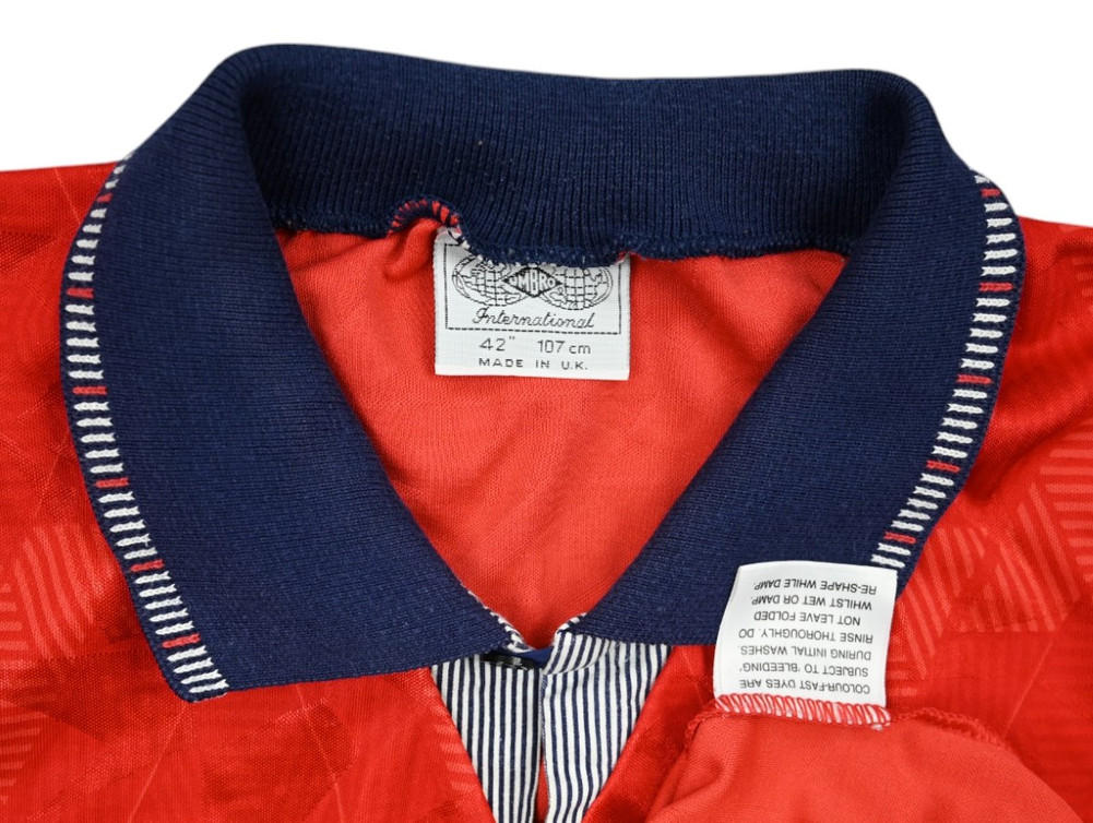 1990-93 ENGLAND KOSZULKA L