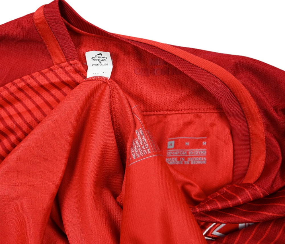 2017-18 SPARTAK MOSCOW PLAYER ISSUE SHIRT M. BOYS