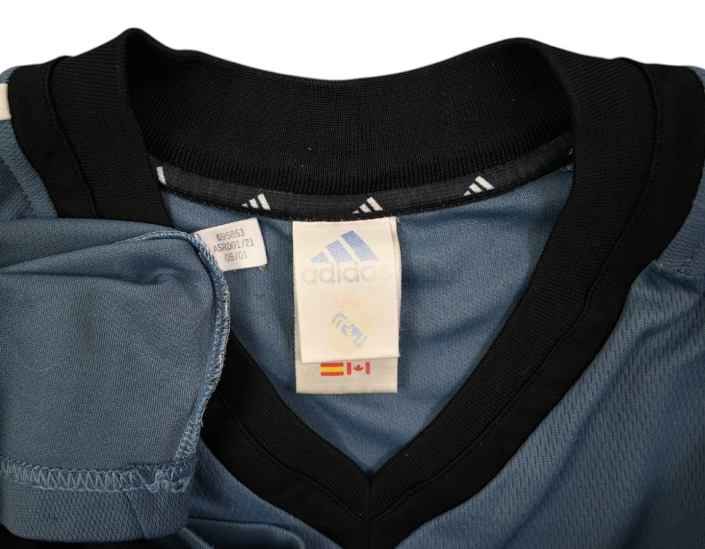 2001 REAL MADRID SHIRT XXL