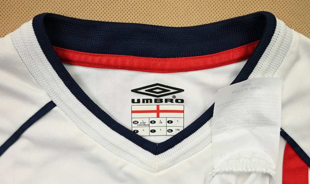 2001-03 ENGLAND KOSZULKA L