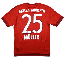 2015-16 BAYERN MUNCHEN *MULLER* SHIRT L