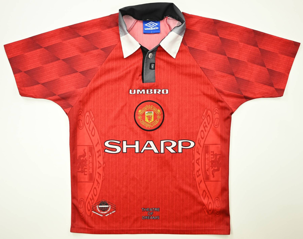 1996-98 MANCHESTER UNITED *BECKHAM* SHIRT XS