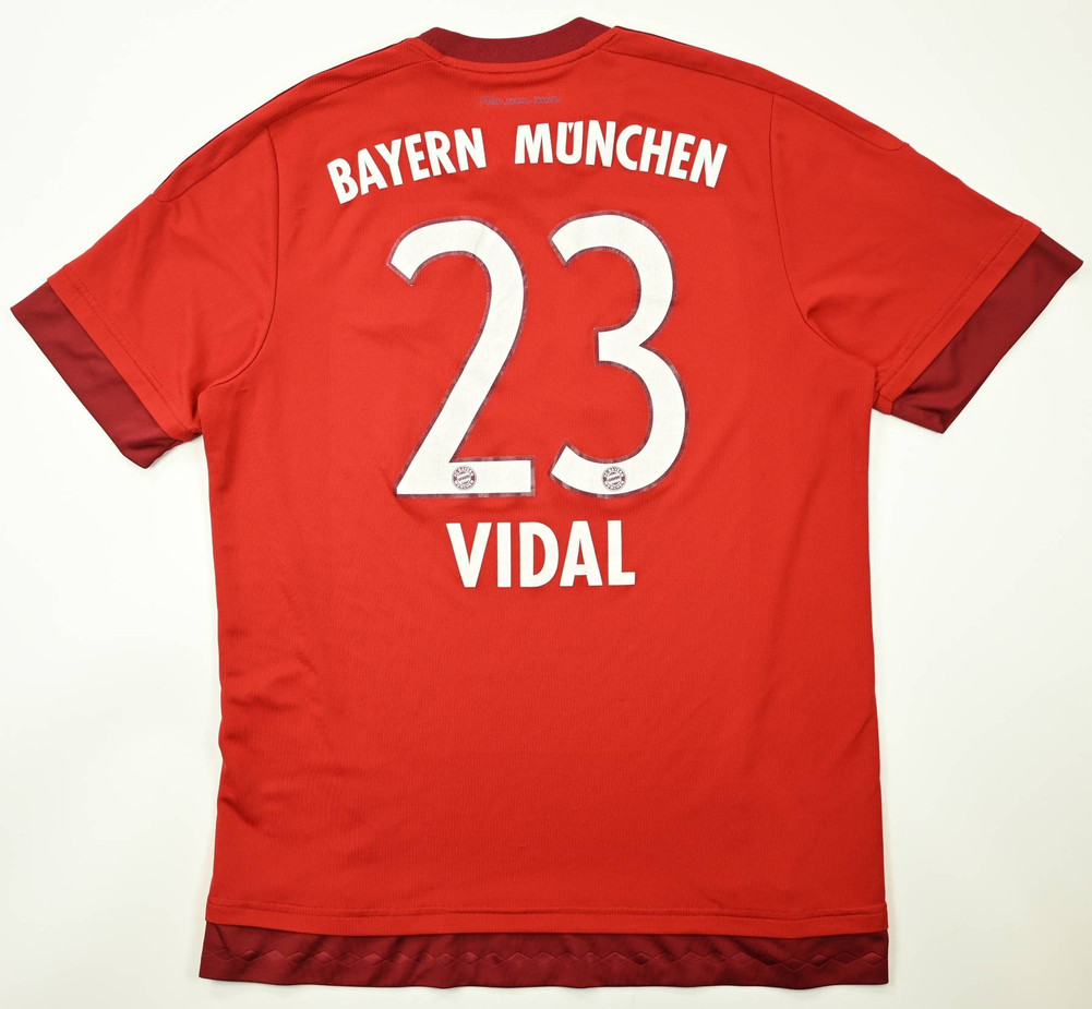 2015-16 BAYERN MUNCHEN *VIDAL* KOSZULKA S