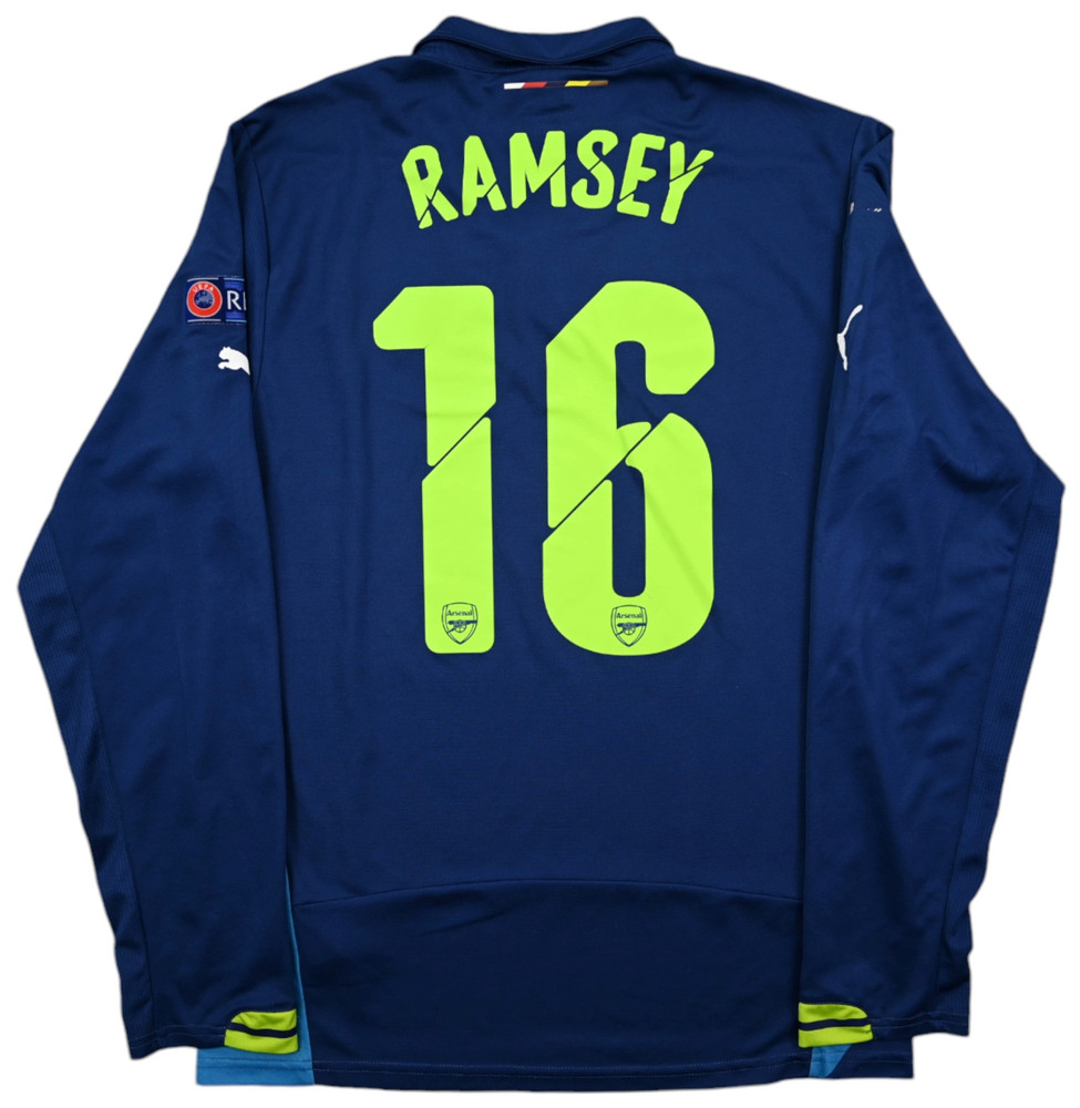 2014-15 ARSENAL LONDON *RAMSEY* LONGSLEEVE M