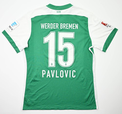 2015-16 WERDER BREMEN *PAVLOVIC* MATCH ISSUE KOSZULKA XL