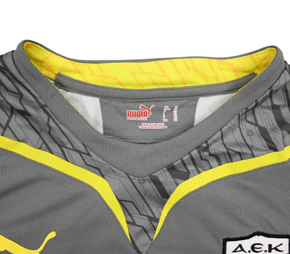 2009-10 AEK ATHENS LONGSLEEVE KOSZULKA XL