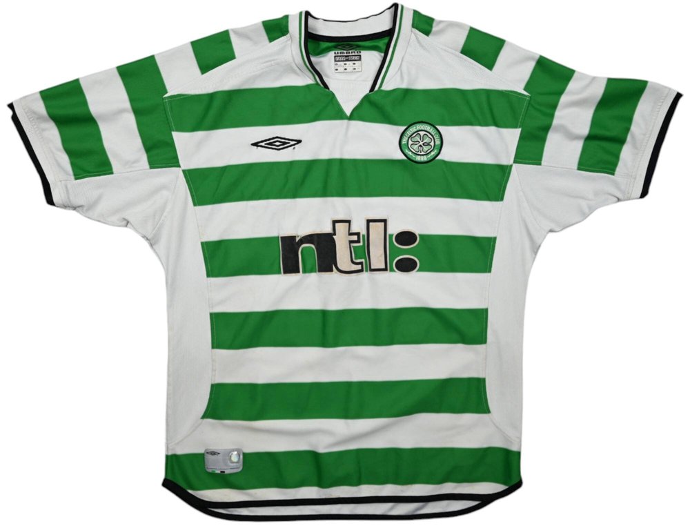 2001-03 CELTIC GLASGOW SHIRT L