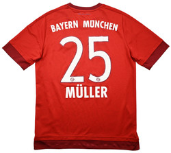 2015-16 BAYERN MUNCHEN *MULLER* SHIRT XL. BOYS