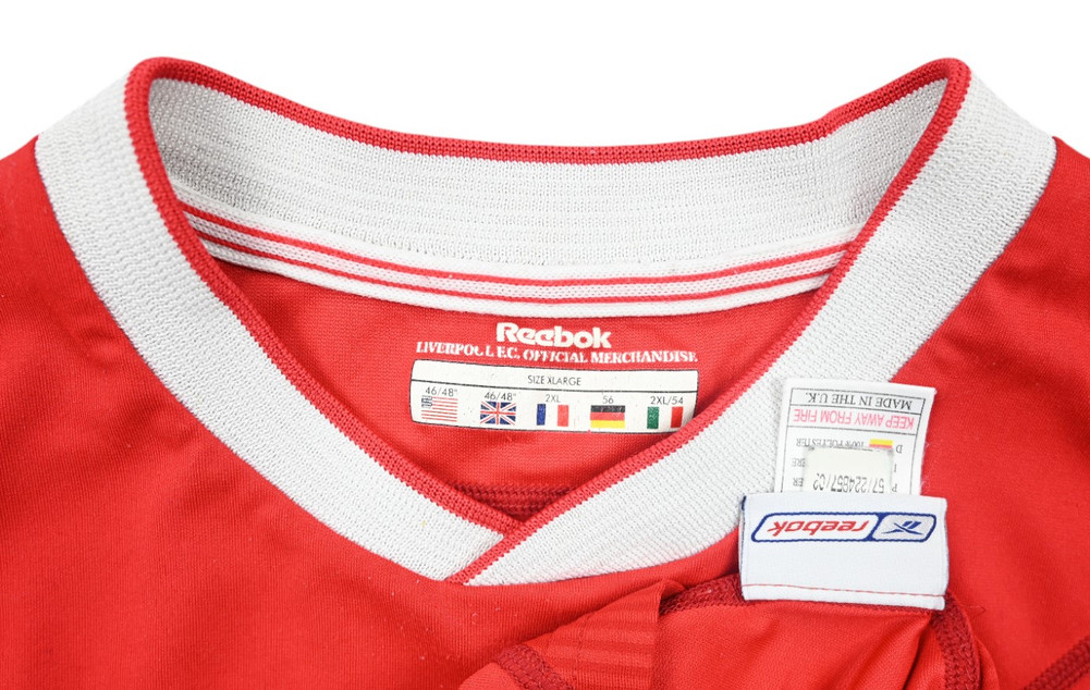 2002-04 LIVERPOOL LONGSLEEVE SHIRT XL