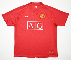 2007-09 MANCHESTER UNITED *RONALDO* KOSZULKA L