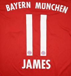 2017-18 BAYERN MUNCHEN *JAMES* SHIRT L