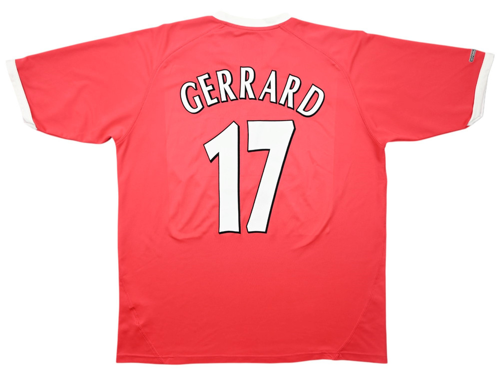 2001-03 LIVERPOOL *GERRARD* SHIRT S