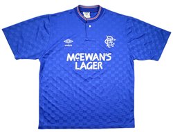 1987-90 GLASGOW RANGERS SHIRT M