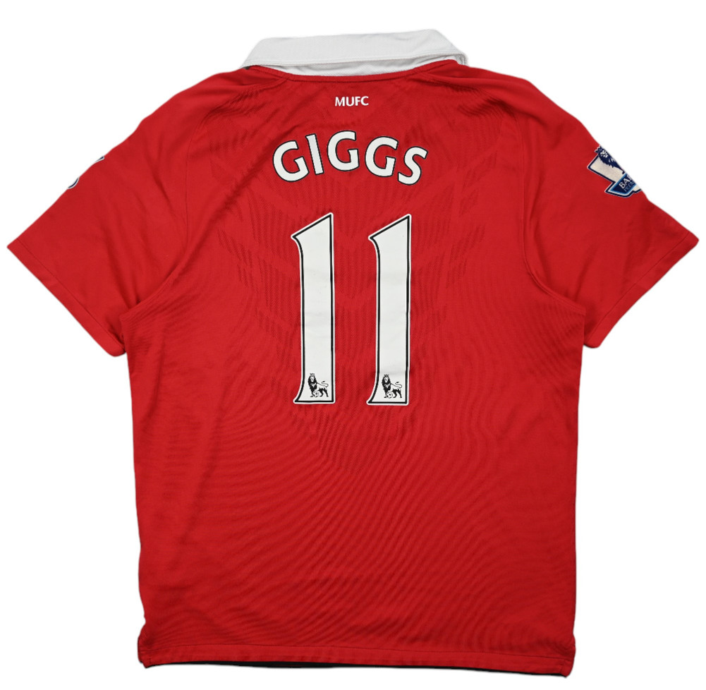 2010-11 MANCHESTER UNITED *GIGGS* KOSZULKA M