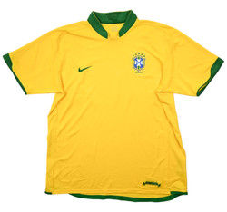 2006-08 BRAZIL *RONALDINHO* SHIRT XL