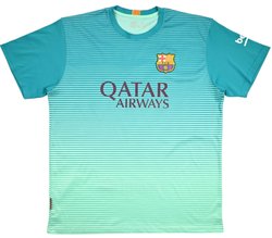 2016-17 FC BARCELONA *SUAREZ* SHIRT L