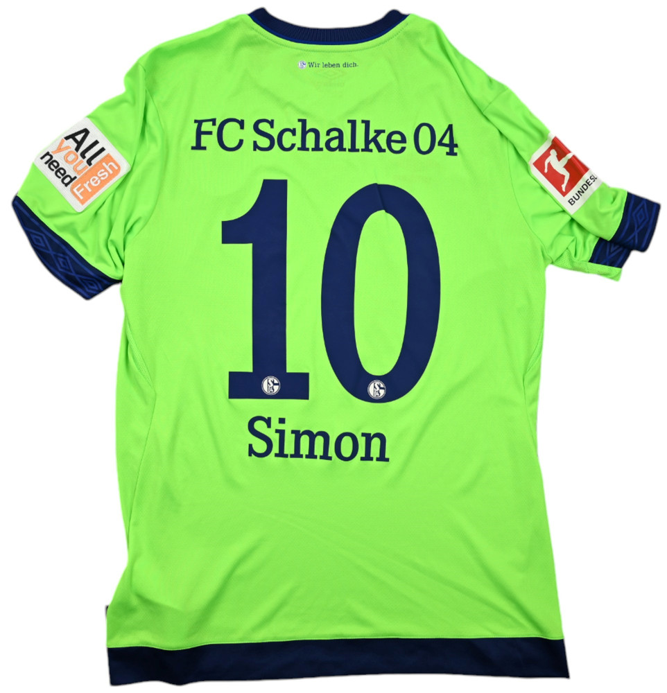 2018-19 FC SCHALKE 04 *SIMON* SHIRT M