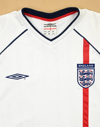 2001-03 ENGLAND SHIRT XL