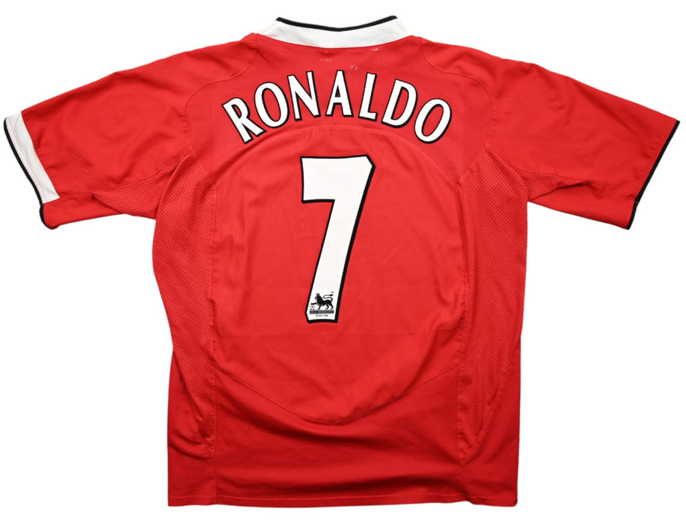 2004-06 MANCHESTER UNITED *RONALDO* SHIRT XL