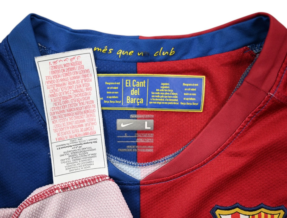 2008-09 BARCELONA SHIRT L. BOYS