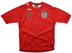 2006-08 ENGLAND *TERRY* SHIRT L