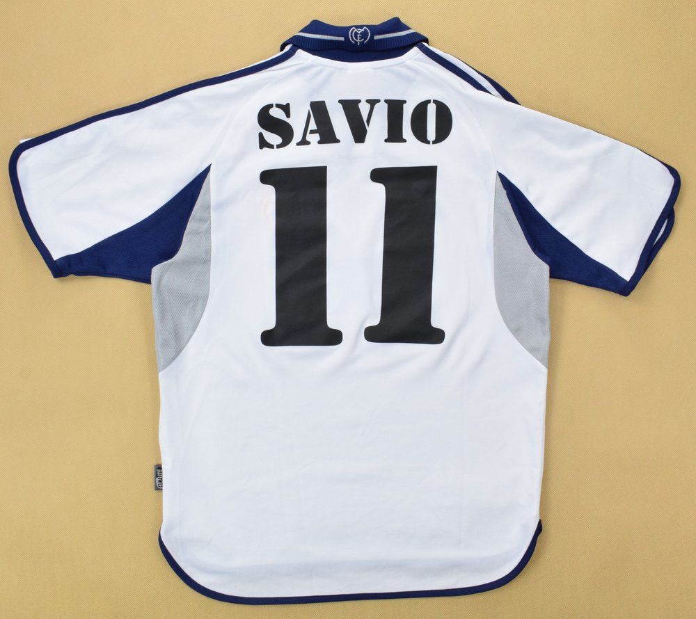 2000-01 REAL MADRID *SAVIO* SHIRT S