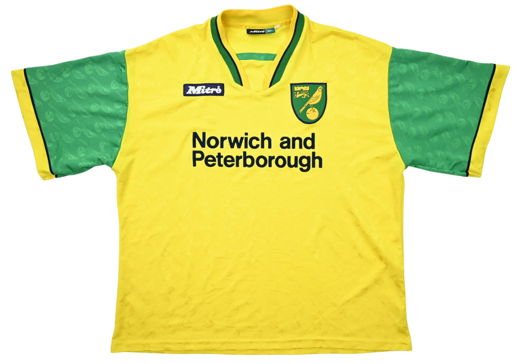 1996-97 NORWICH CITY SHIRT XL