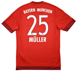 2015-16 BAYERN MUNCHEN *MULLER* SHIRT M