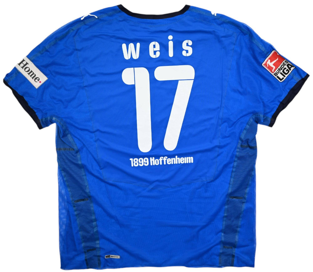 2008-09 TSG HOFFENHEIM *WEIS* PLAYER ISSUE SHIRT XL