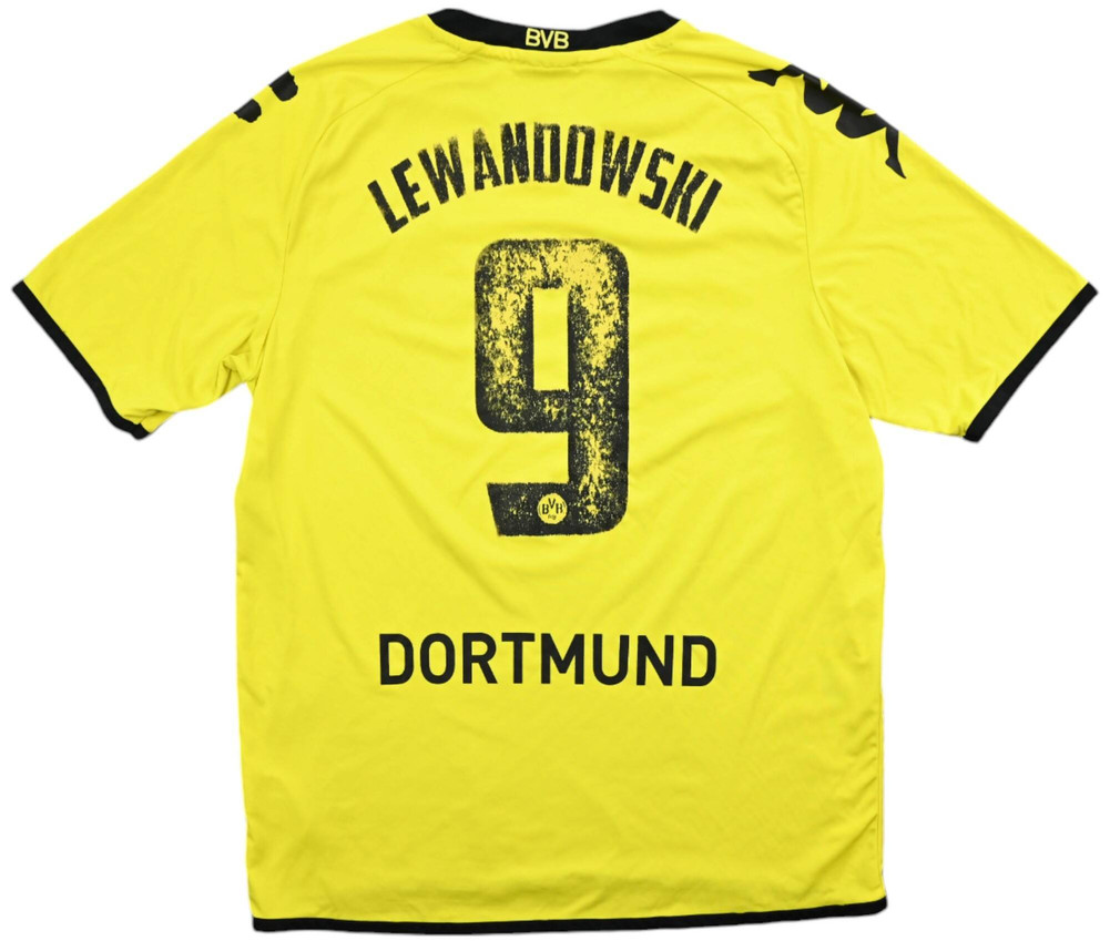 2011-12 BORUSSIA DORTMUND *LEWANDOWSKI* SHIRT L