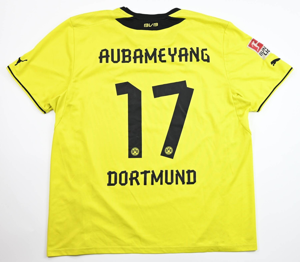2013-14 BORUSSIA DORTMUND *AUBAMEYANG* SHIRT XXL