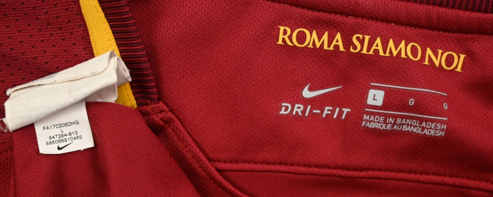 2017-18 AS ROMA *KARSDORP* SHIRT L