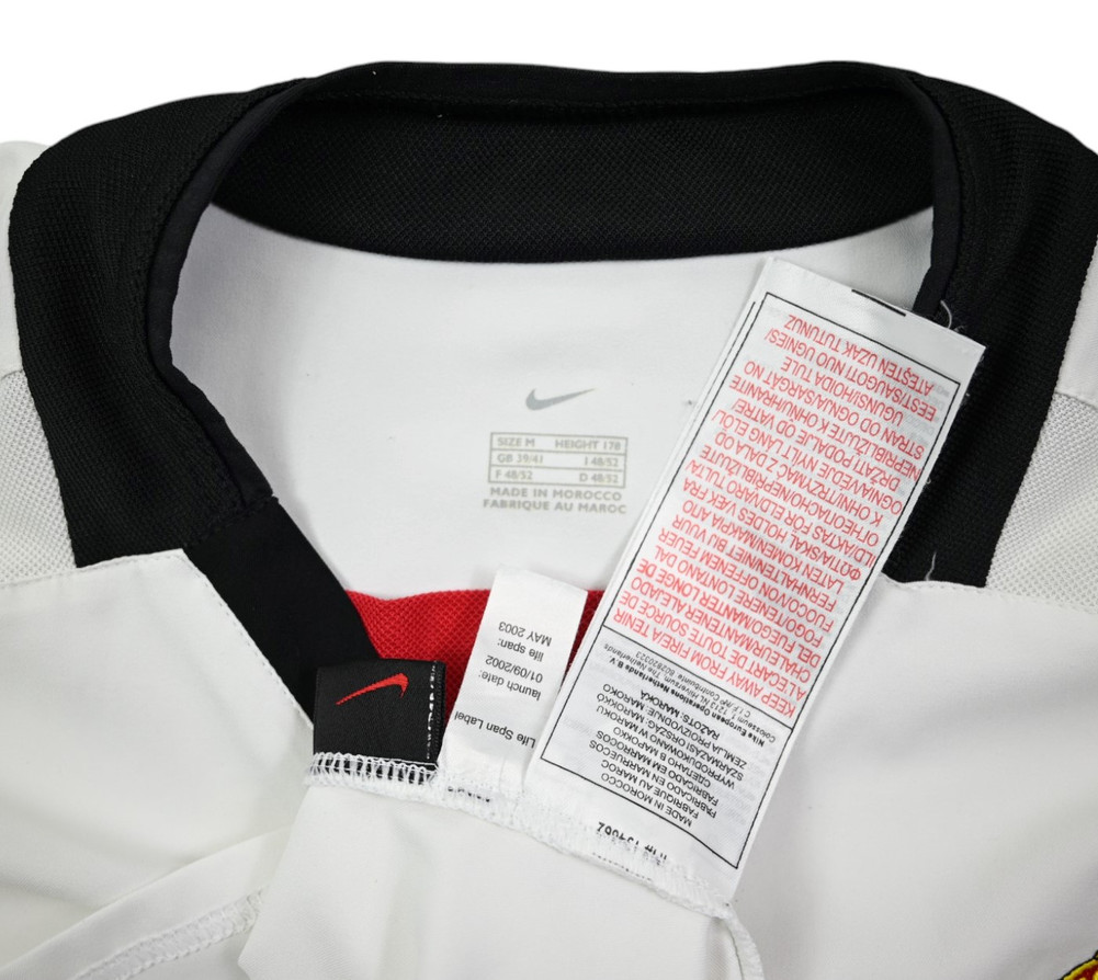 2002-03 MANCHESTER UNITED SHIRT M