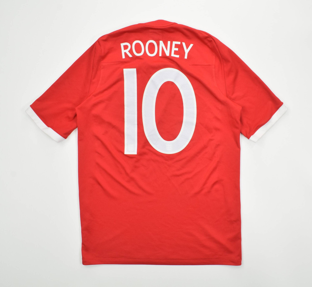 2010-11 ENGLAND *ROONEY* SHIRT M