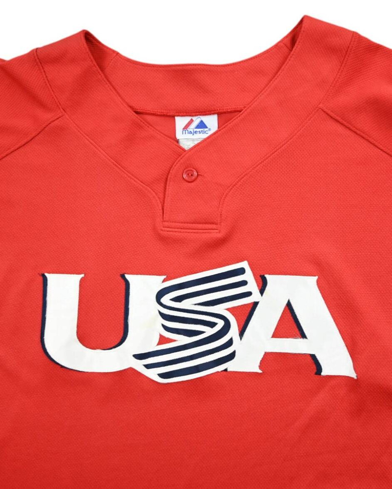 USA BASEBALL MAJESTIC SHIRT 3XL