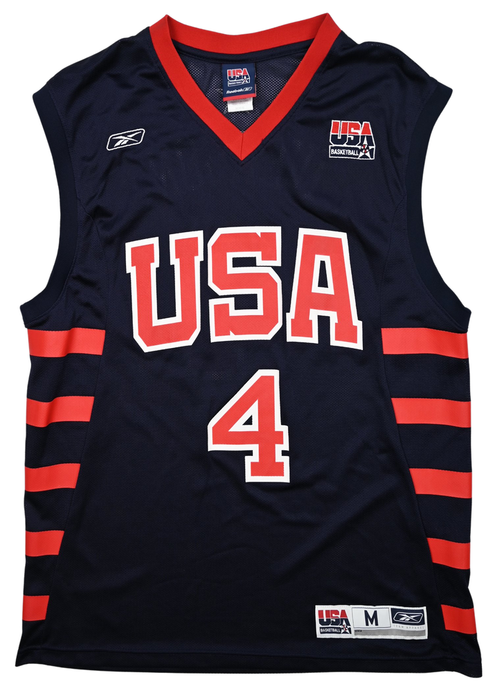 USA *IVERSON* BASKETBALL SHIRT M