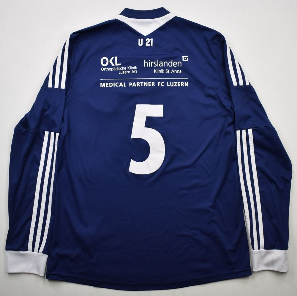 2013-14 FC LUZERN LONGSLEEVE SHIRT L