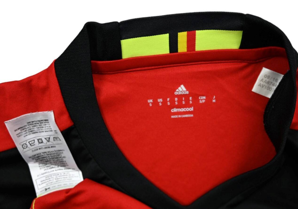 2016-17 BELGIUM KOSZULKA S