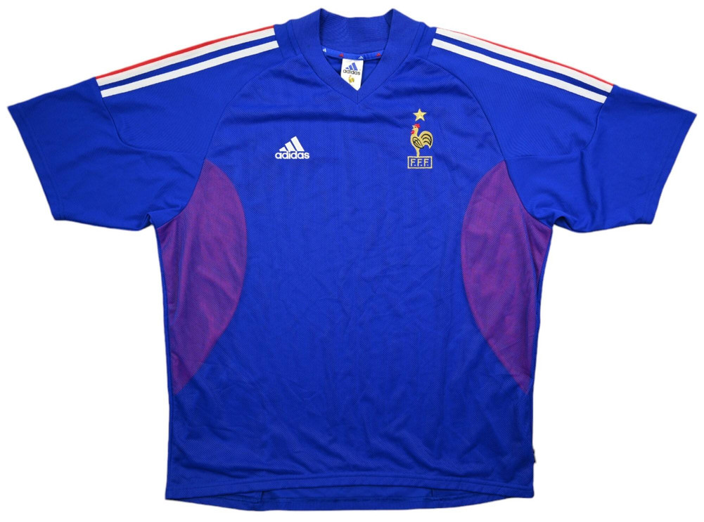 2002-04 FRANCE SHIRT XL