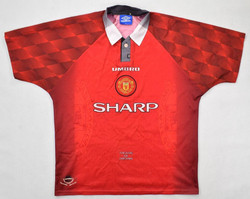 1996-98 MANCHESTER UNITED *SOLSKJAER* SHIRT XL
