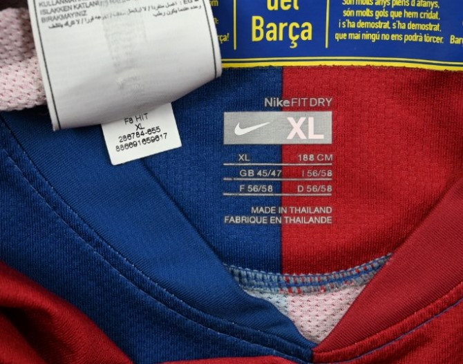 2008-09 BARCELONA *MESSI* SHIRT XL