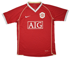 2006-07 MANCHESTER UNITED *HEINZE* SHIRT S