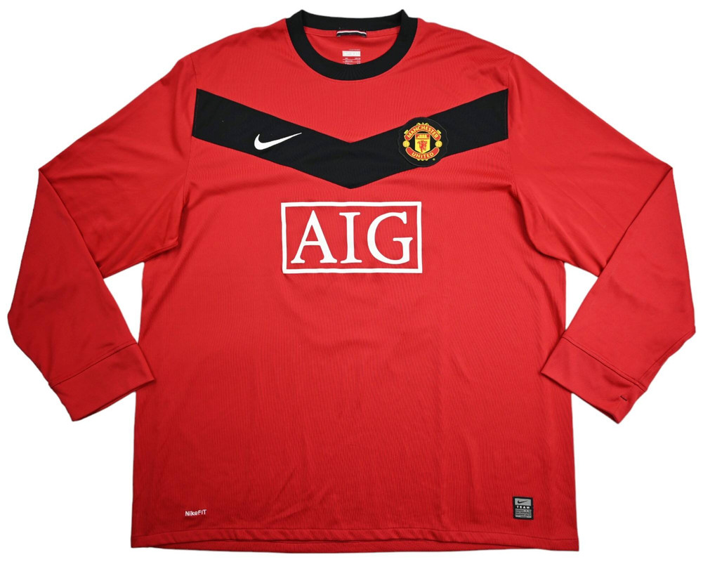 2009-10 MANCHESTER UNITED *ROONEY* LONGSLEEVE 2XL
