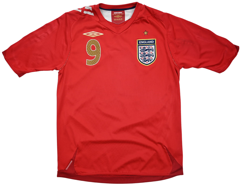 2006-08 ENGLAND *ROONEY* SHIRT S