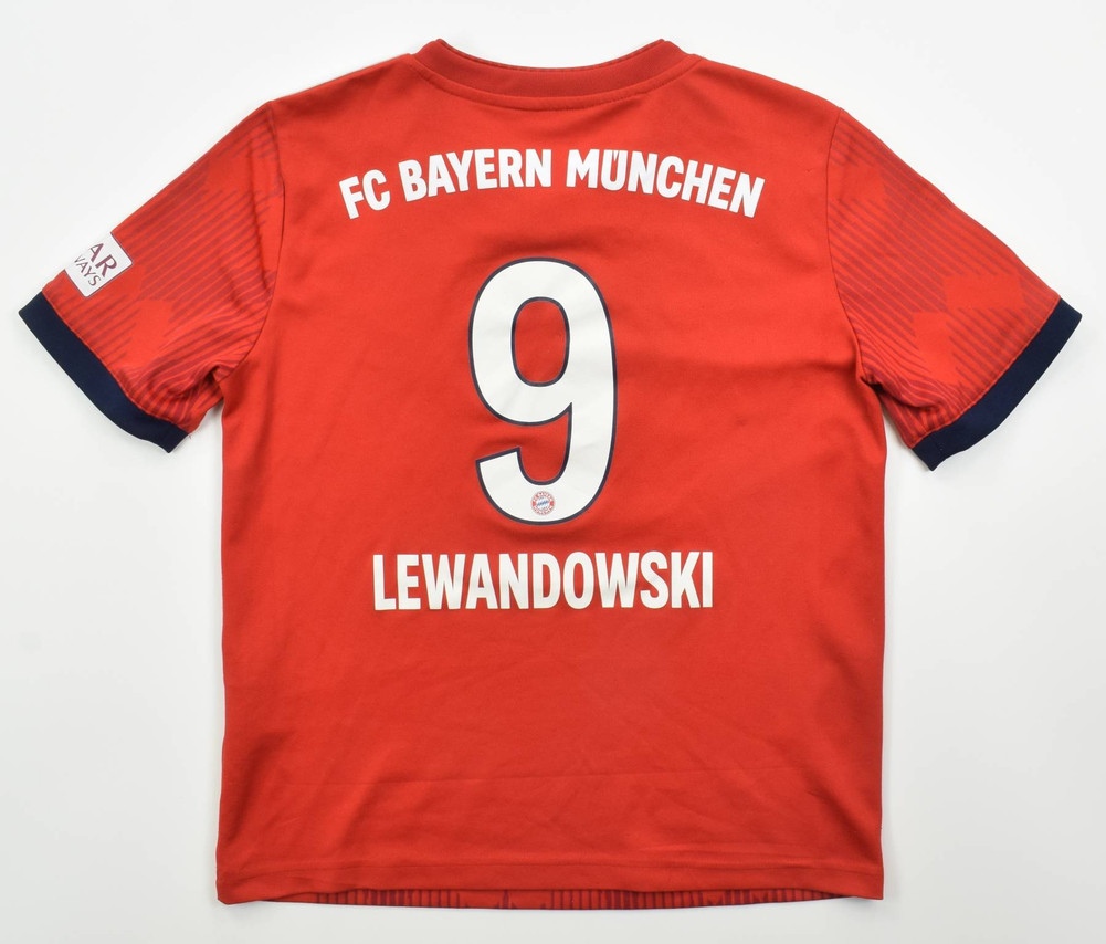 2018-19 BAYERN MUNCHEN *LEWANDOWSKI* SHIRT M.BOYS