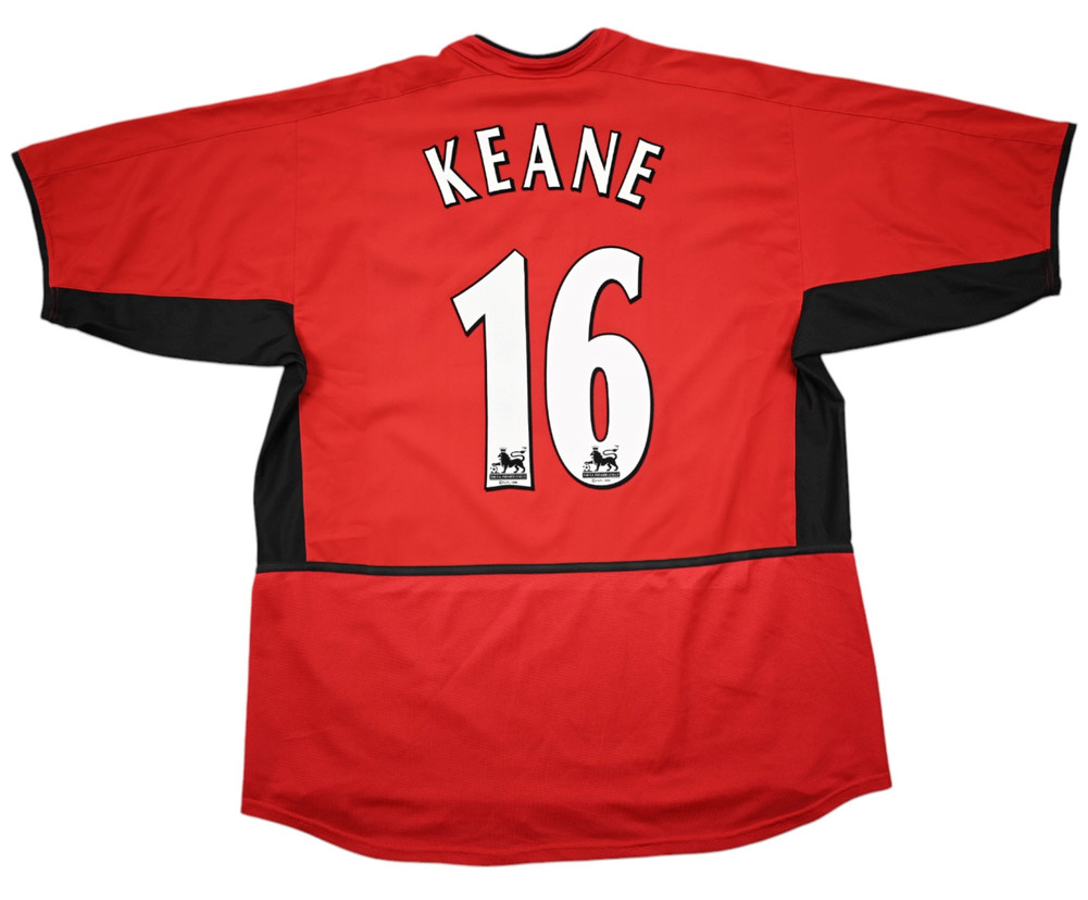 2002-04 MANCHESTER UNITED *KEANE* KOSZULKA XL