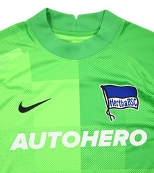 2018-19 HERTHA BERLIN *SCHWOLOW* GOALKEEPER MATCH PREPARED SHIRT XL