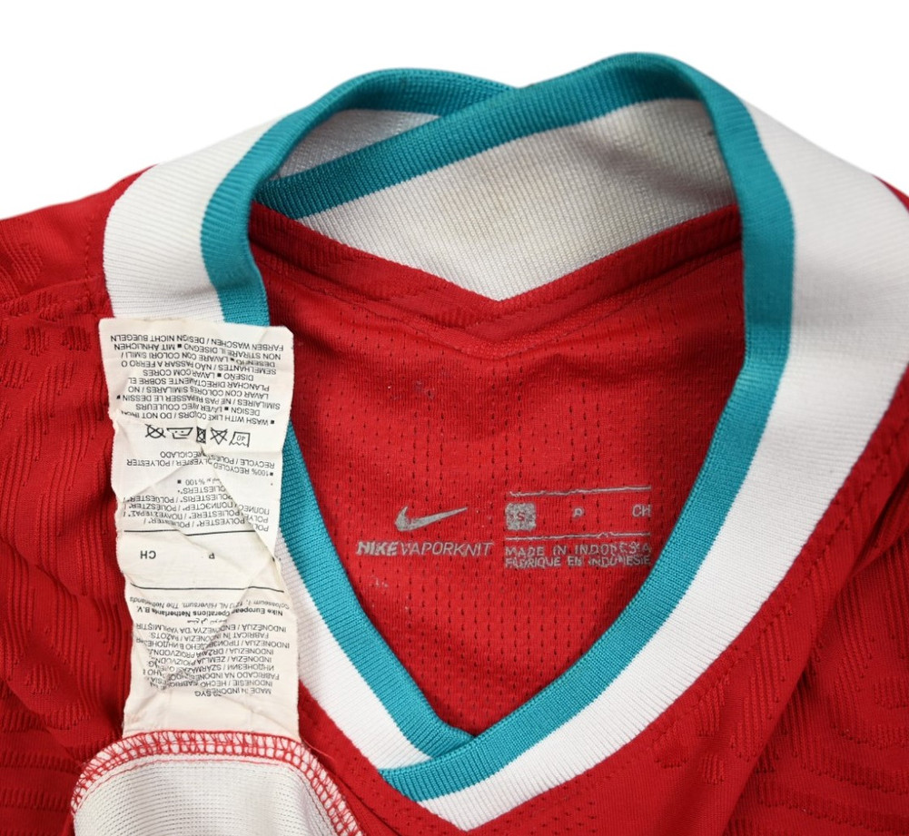 2020-21 LIVERPOOL VAPORKNIT PLAYER ISSUE SHIRT S
