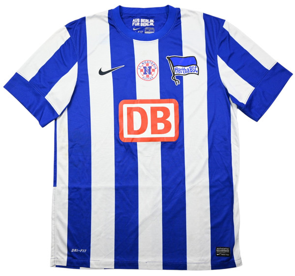 2012-13 HERTHA BSC *NUSTAR* PLAYER ISSUE SHIRT M